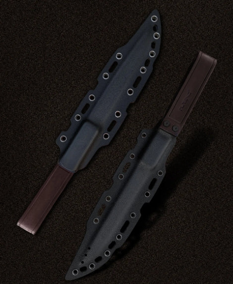 3.9 Inch Camping Outdoors Fixed Blade Knife,M390 Steel Blade,Titanium Handle