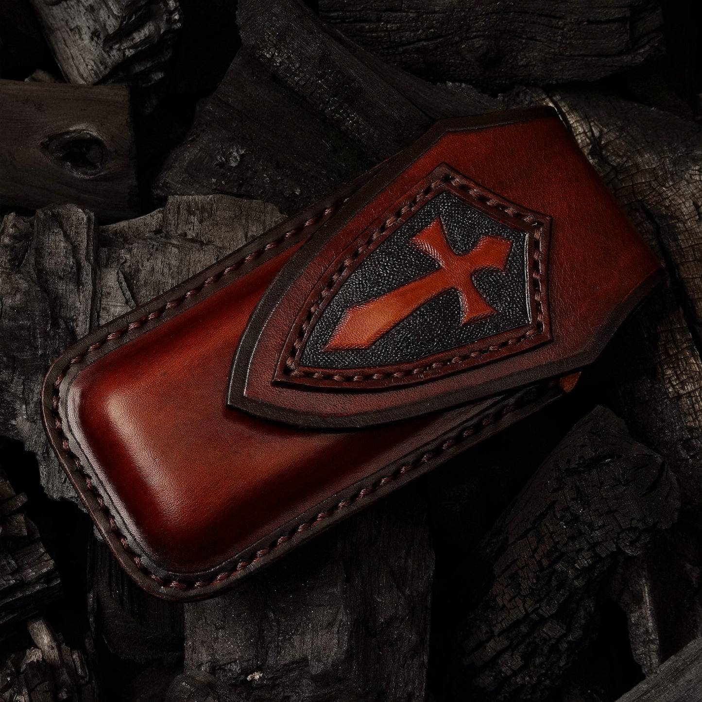 3.35 Inch Folding Pocket Knife,M390 Powder Steel Blade,American Desert Ironwood Handle
