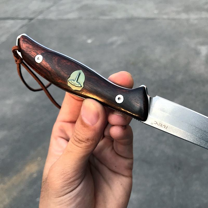 3.54Inch Full Tang Fixed Blade Knife,M390 Steel Blade,Desert Ironwood Handle