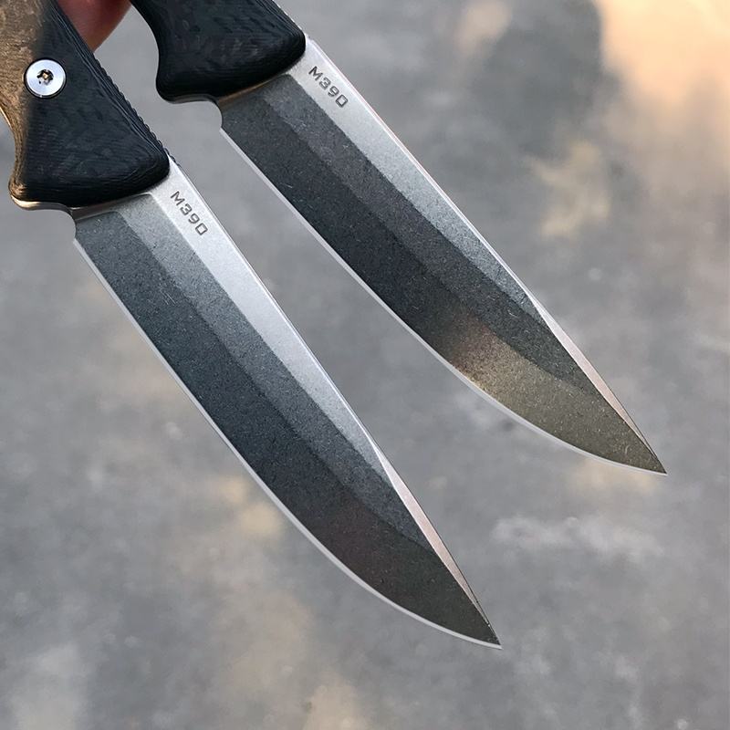 3.54Inch Full Tang Fixed Blade Knife,M390 Steel Blade,Desert Ironwood Handle